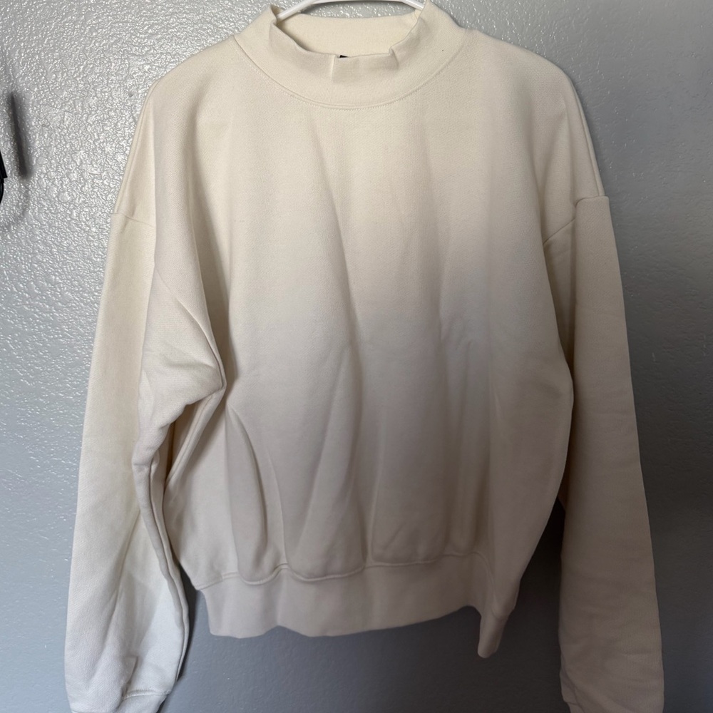 Cream Crewneck Sweatshirt